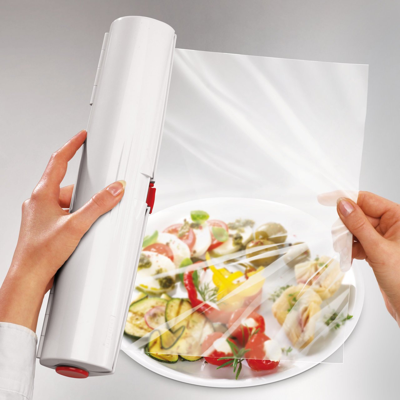 Leifheit Cling Film Cutter with 33 cm Wide Roll BigaMart