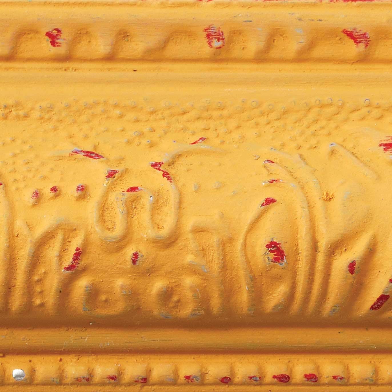 Plaid:Craft Folkart Home Decor Chalk Paint 8 Oz-Vintage Mustard, Yellow - Image 4