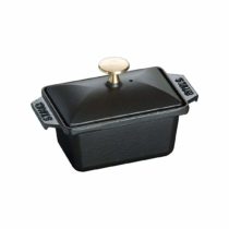 STAUB Terrine small Rectangular 15cm x 11cm Black