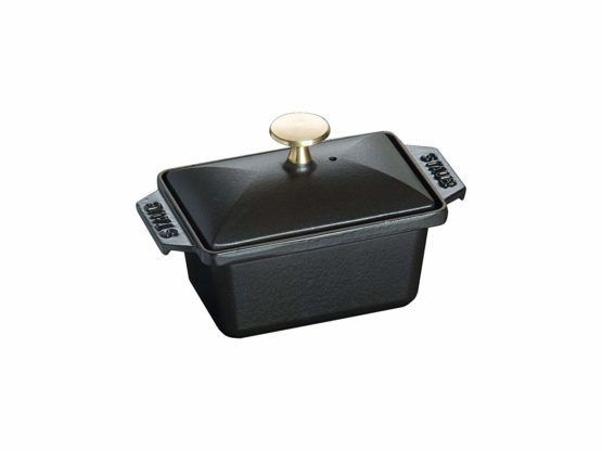 STAUB Terrine small Rectangular 15cm x 11cm Black