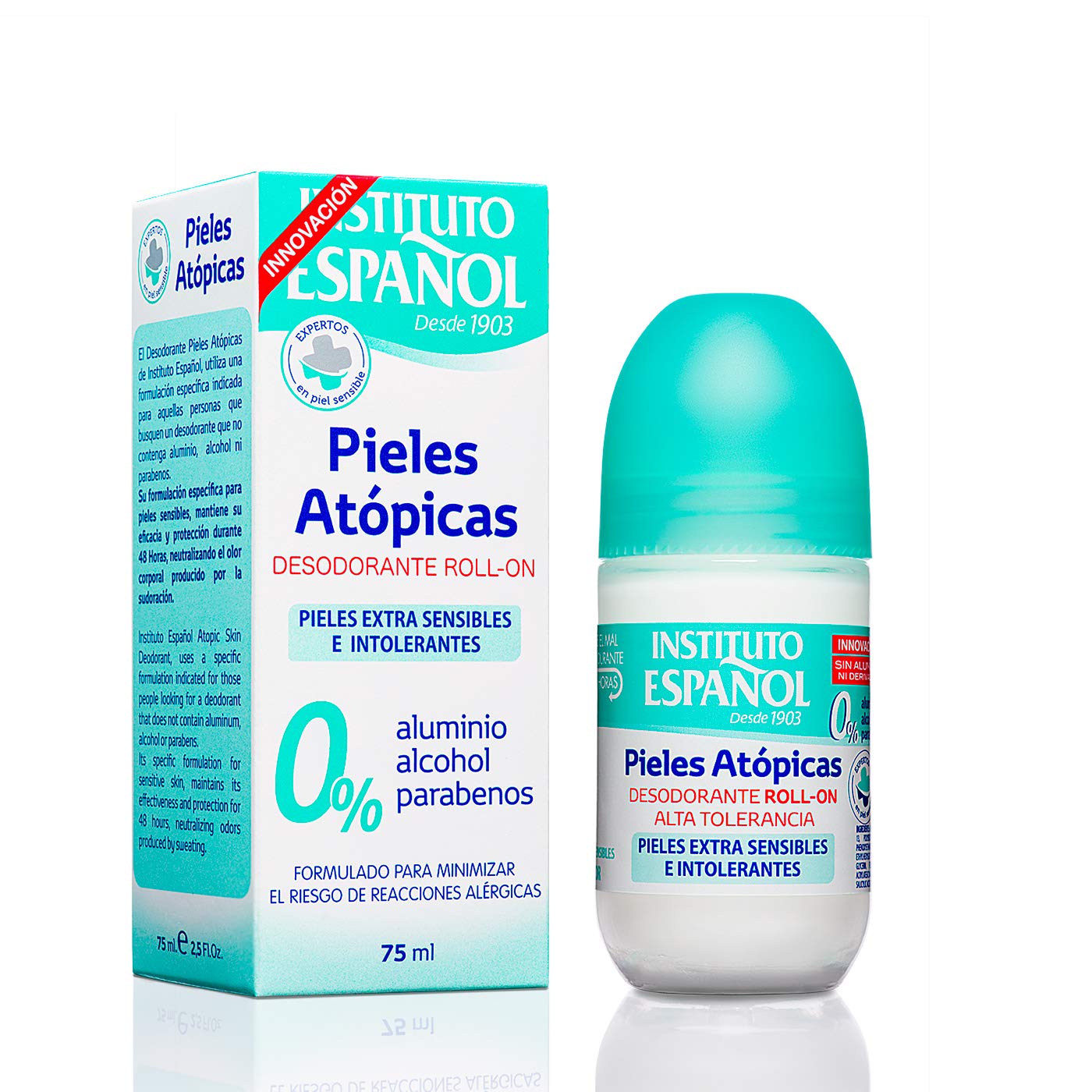 Atopic Skin Deo Roll-On Sensitive Skin 75 ml, Various, 75 ml (Pack of 1)