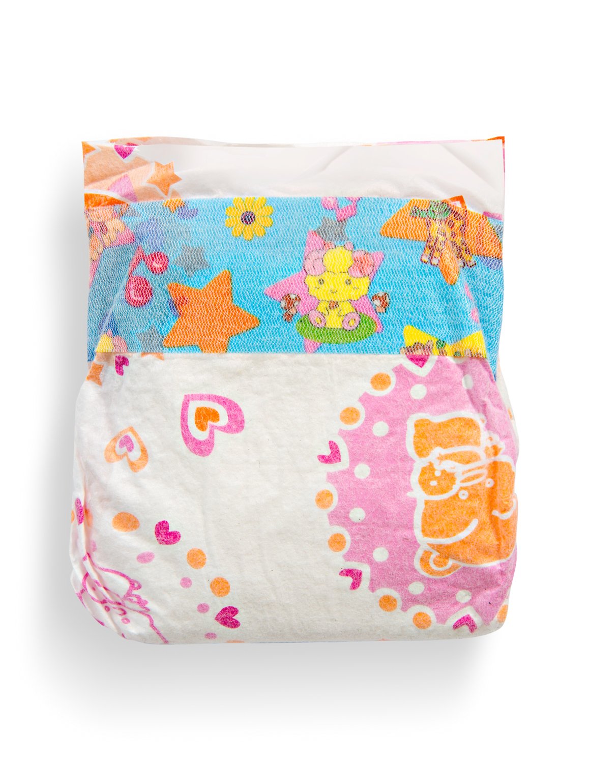 Heless 375Heless Diaper for Small Doll (3-Piece), Multicoloured, 1 - Image 2