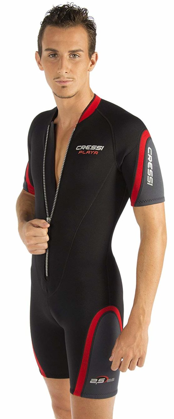 Cressi Playa Man Wetsuit 2.5 mm - Men's Premium Neoprene Wetsuit Shorty for Snorkeling, Diving, Swimming - Image 4