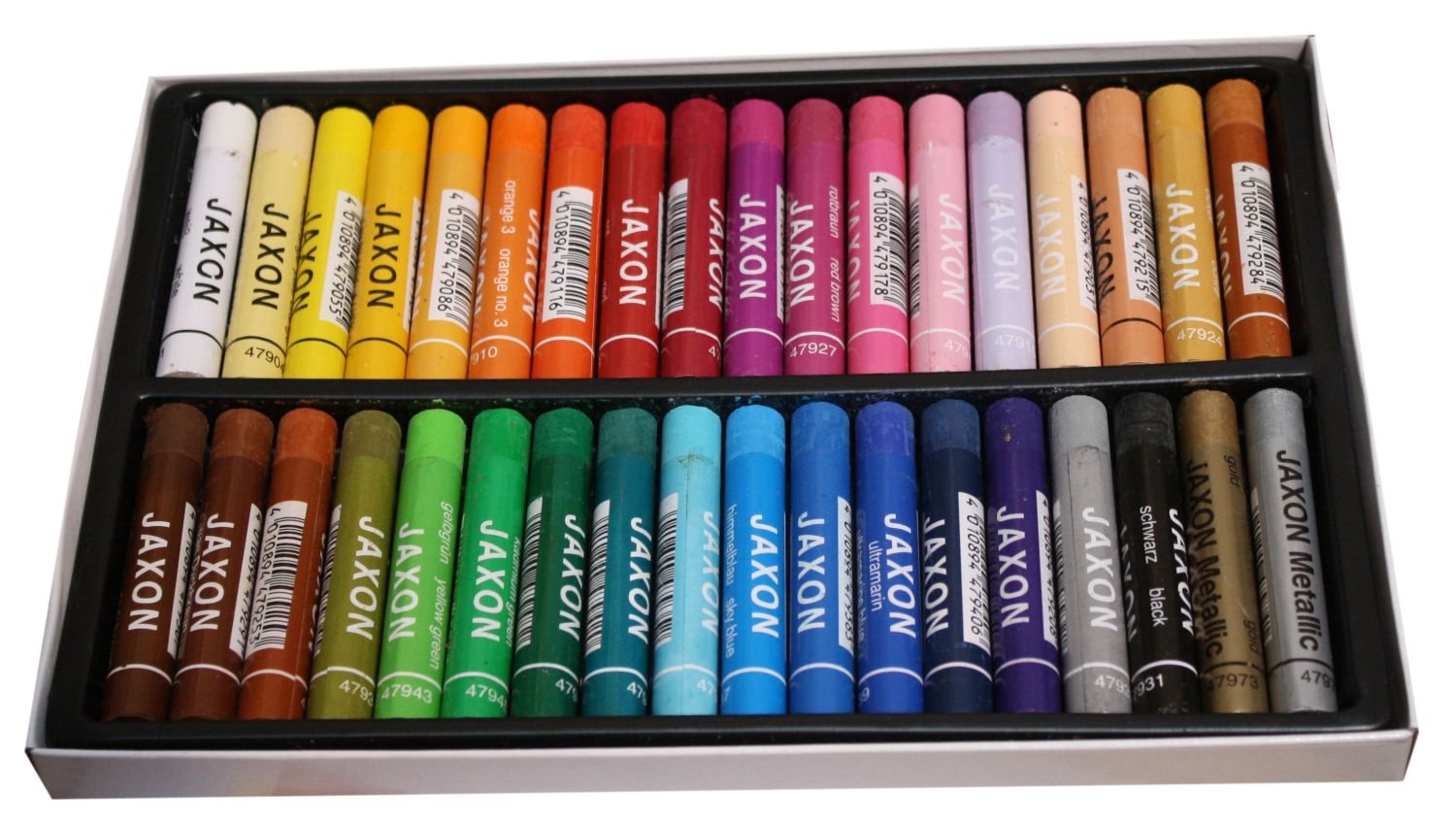 Honsel Art Products JAXON 47436 Oil Crayons 36-Pack, Mehrfarbig, 36 count (Pack of 1) - Image 2