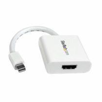 StarTech Mini DisplayPort® to HDMI® Video Adapter Converter 1920x1200 - White Mini DP to HDMI Adapter M/F (MDP2HDW)