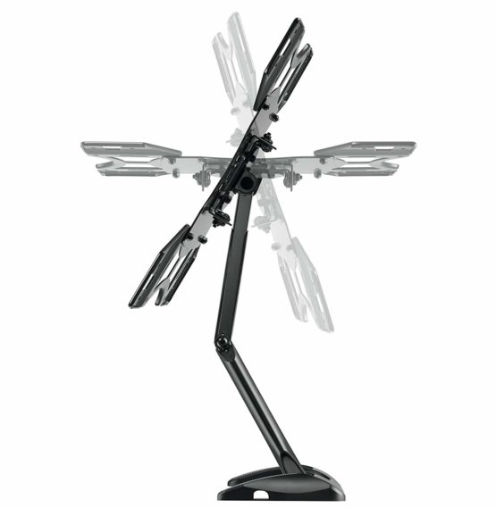 Vogel's 8343245 BASE 45M full-motion TV wall mount for 32-55 Inch TVs, max. 66 lbs (30 kg), swivels up to 180°, tiltable, TV wall mount, max. VESA 400x400, Universal compatibility - Image 4