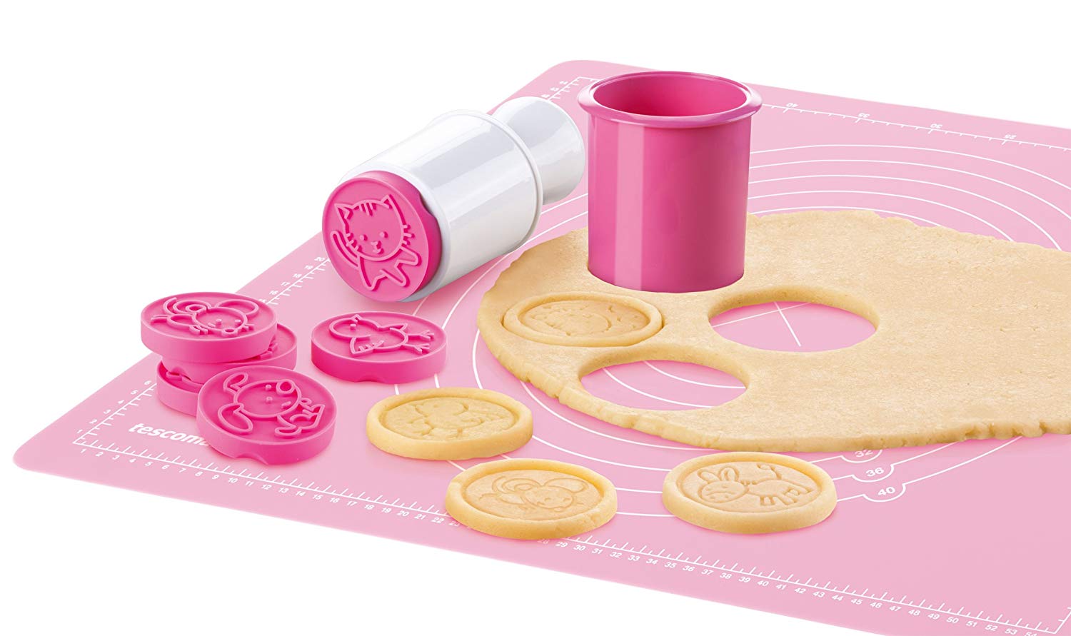 Tescoma Cookie Stamp, 6 Little Animals Delicia, Assorted, 9.7 x 9.7 x 14.7 cm, 9.6999999999999993 x 9.6999999999999993 x 14.7 cm - Image 3