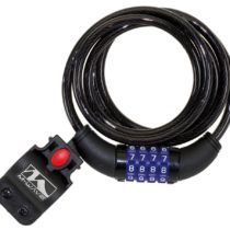 M-Wave Spiral Cable Lock - Black