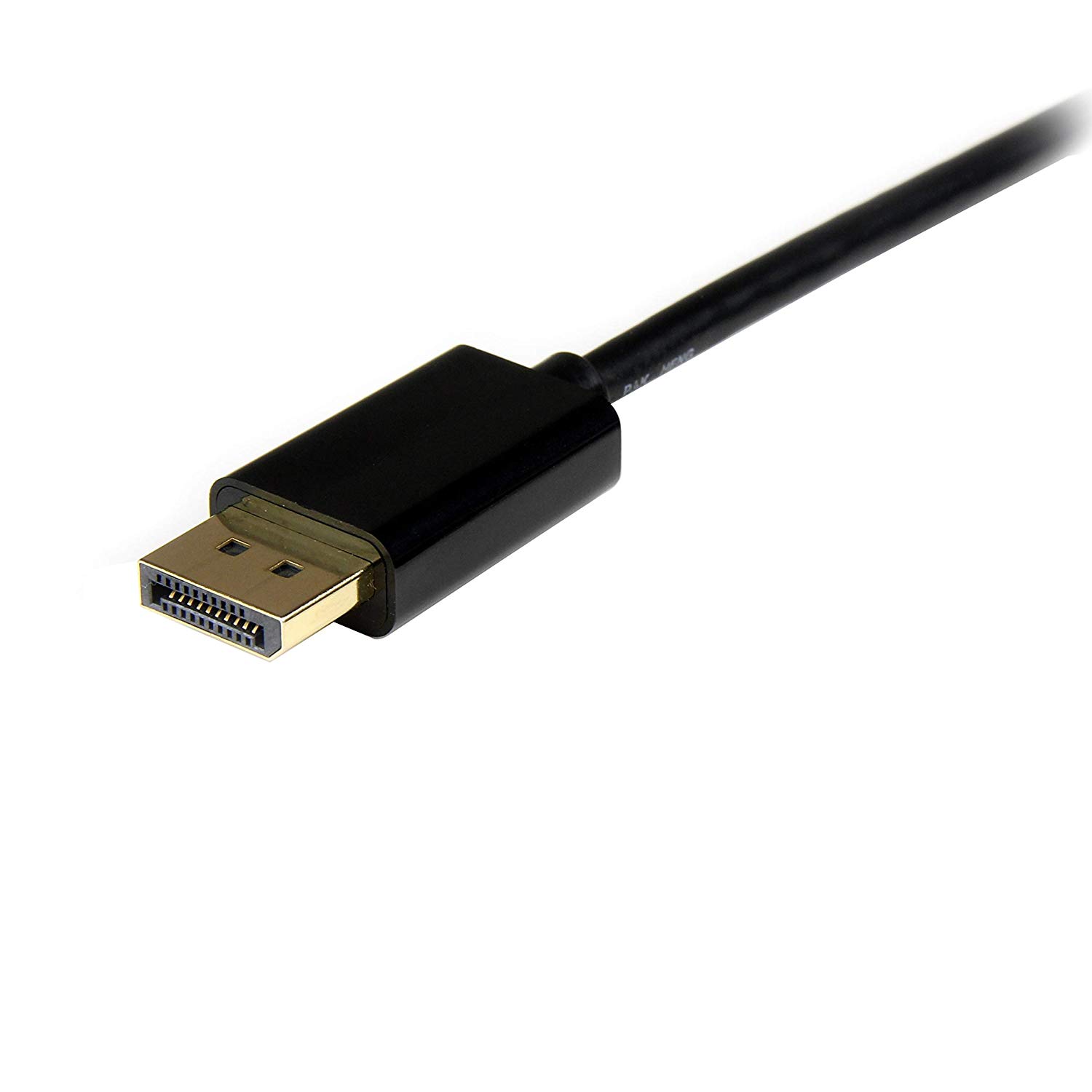 StarTech.com MDP2DPMM2M 2 m Mini DisplayPort to DisplayPort Cable, M/M, mDP to DP 1.2 Adapter Cable - Image 2