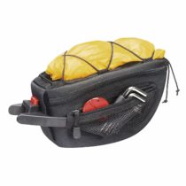 Rixen & Kaul Men's Coutoura Saddle Bag-Black, 2L
