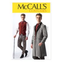 McCall's Patterns MC7003MEN Small 34-36 Medium 38-40 Large 42-44 Extra-Large 46-48 XXL 50-52 Mens Costumes