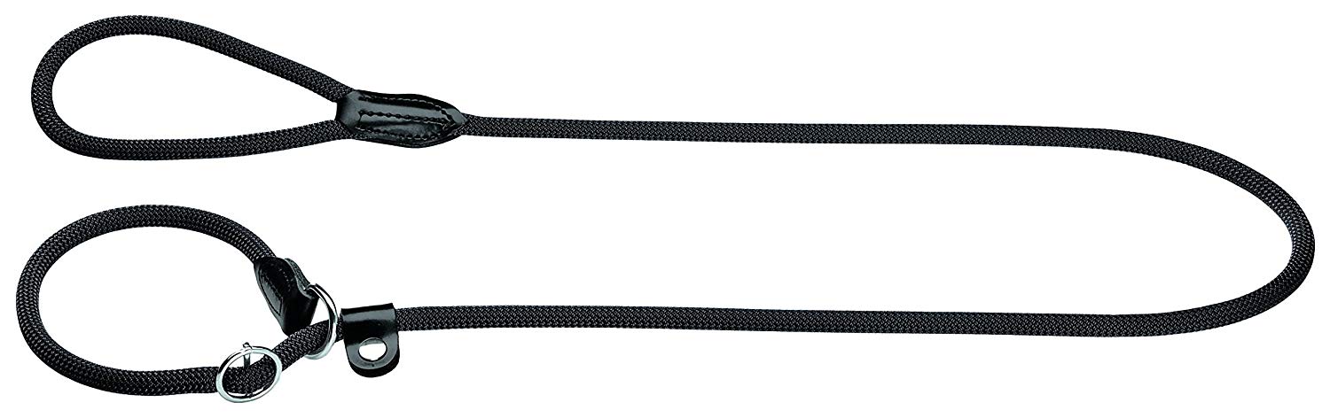 Hunter Freestyle Retriever Leash, 10 mm Diameter x 170 cm Length, Black, 1 x 170 cm