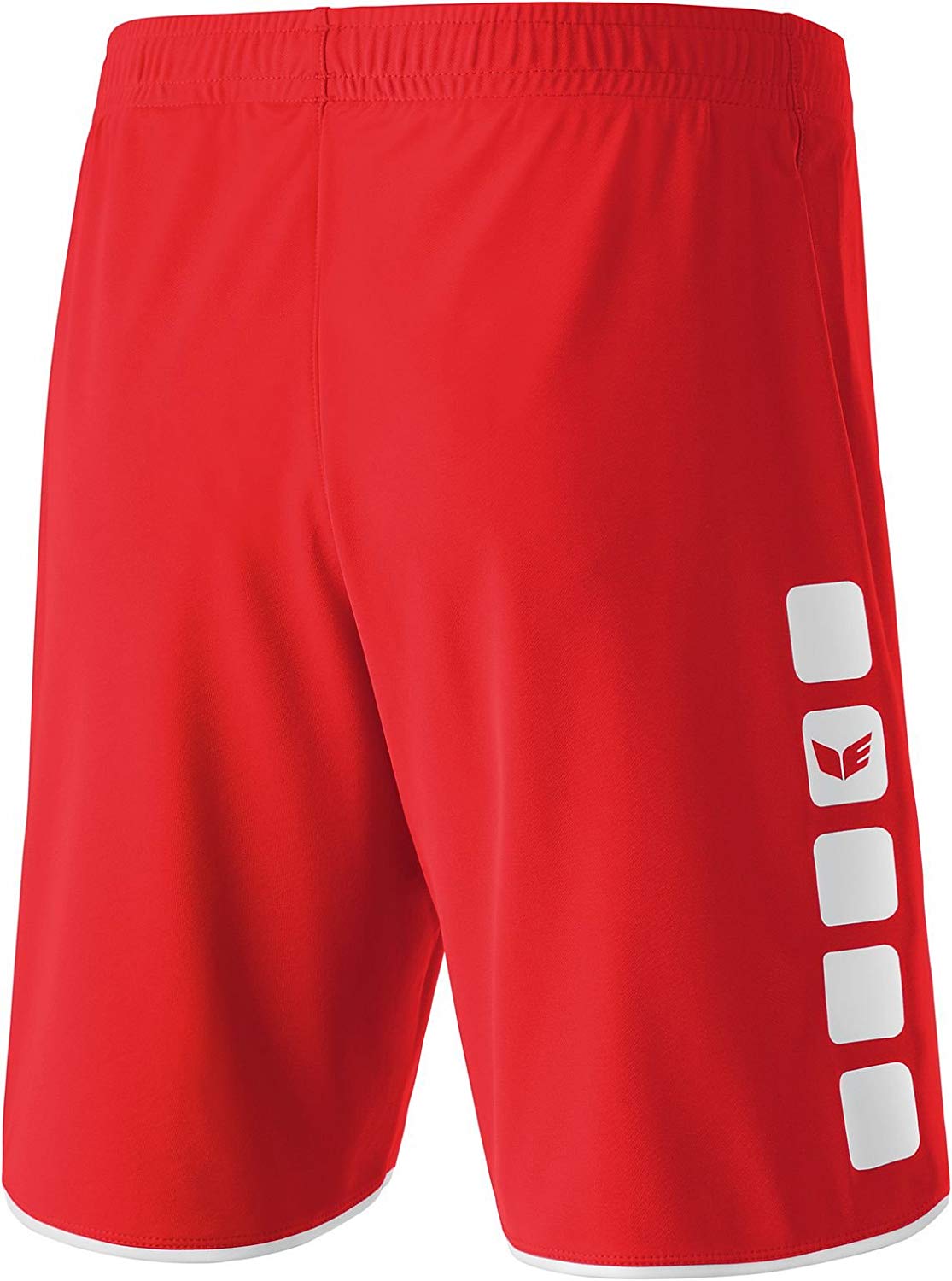 Erima 5-Cubes Children’s Shorts, Red/White, Size 152 - Image 2