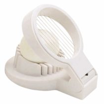 KitchenCraft KCEGGPL Boiled Egg Slicer, Plastic, 12 x 9 x 4 cm, White