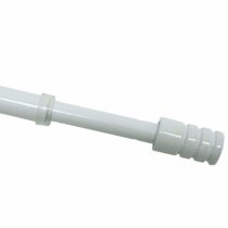 Gardinia Curtain bar Ø 10 mm 80-110, Metal, White, 80-110 cm