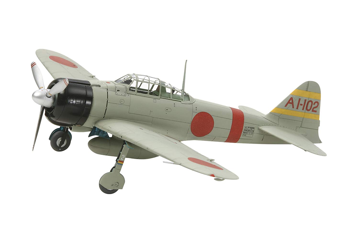 TAMIYA 300060780-1:72 WWII Mitsubishi A6M2b Zero Zeke, Multicoloured, 1/72