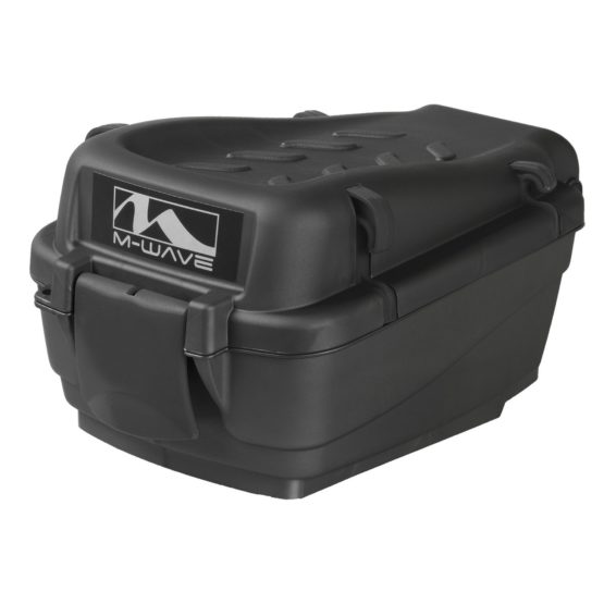 M-Wave Amsterdam Easy Bicycle Top Case-Black, X-Large