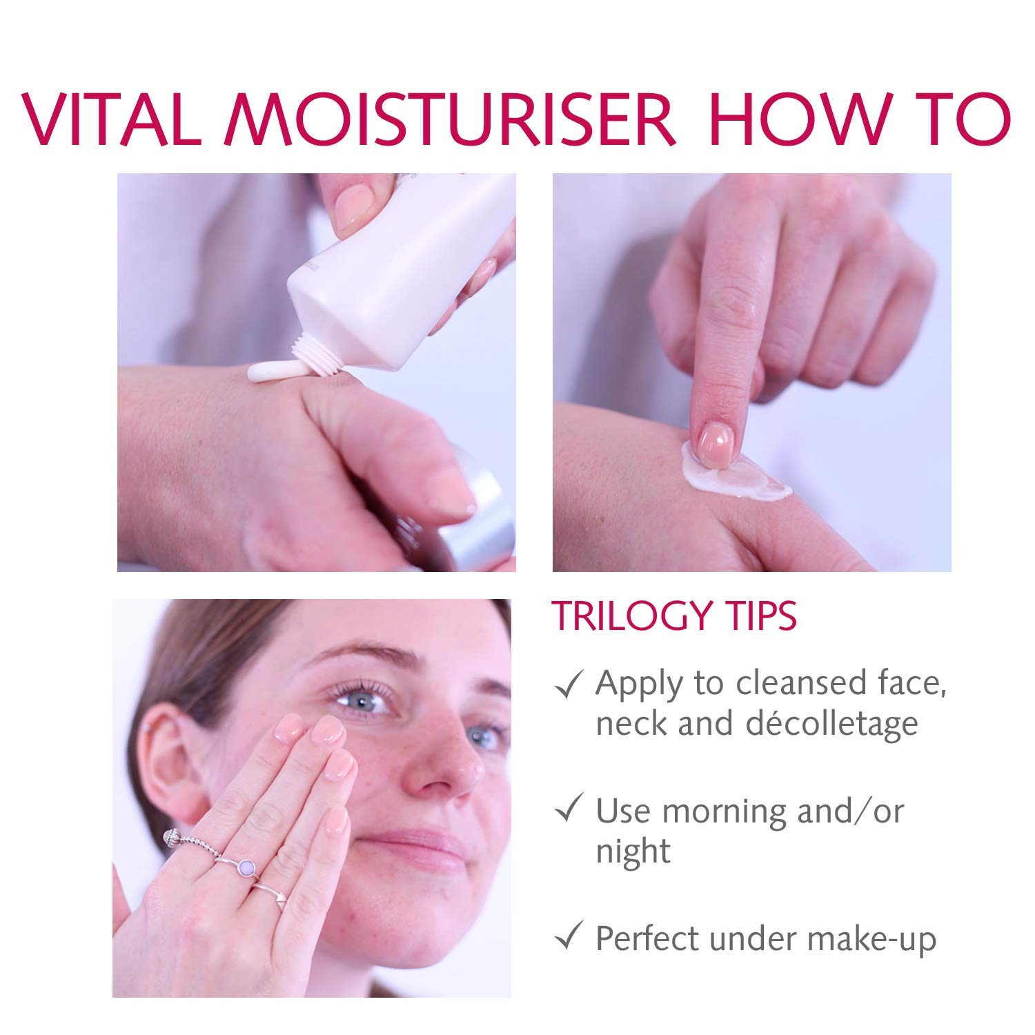 Trilogy Ultra Hydrating Face Cream, Intense Moisture for Dry Skin with Rosapene, Manuka Honey and Lavender - Image 4