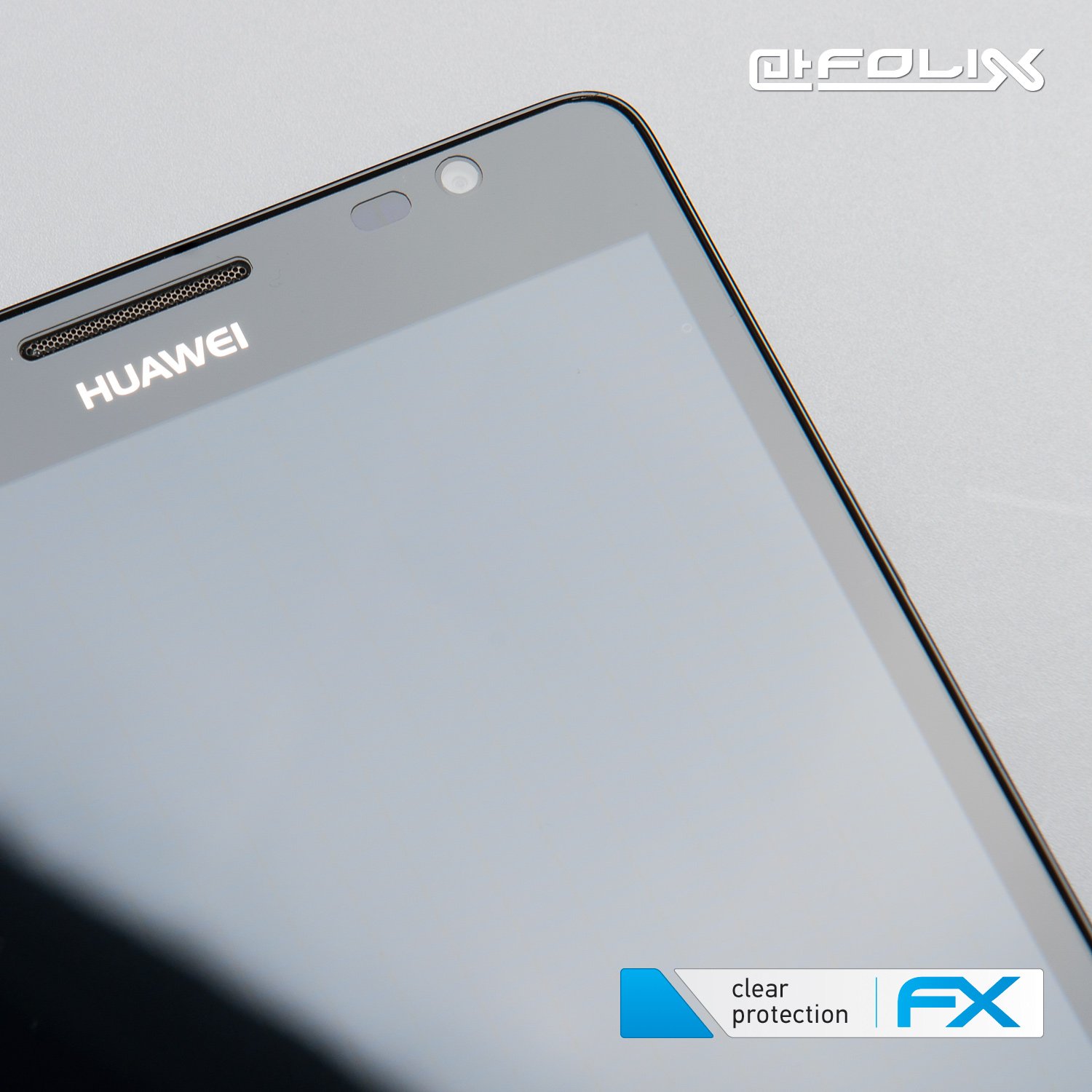 Displayschutz@FoliX atFoliX FX-Clear Premium Crystal-Clear Screen Protectors for Huawei Ascend Mate (Pack of 3) - Image 3