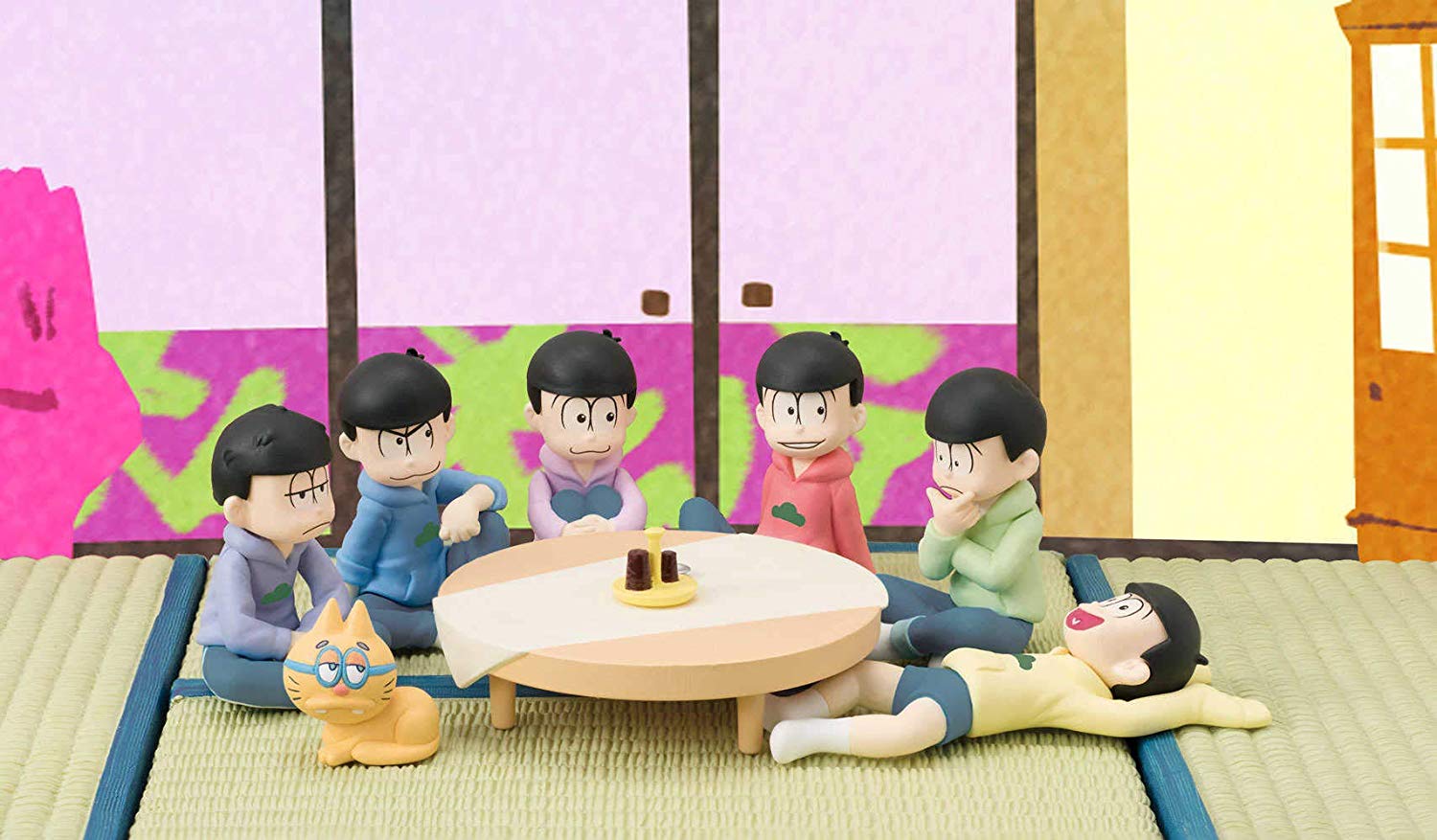 Megahouse Osomatsu San We Are Family ESP Kitty Palmate Mini Figure ...