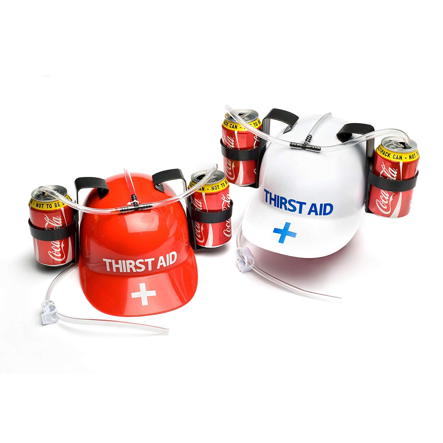Funtime Gifts Thirst Aid Helmet Drinking Hat (Colours may vary), PT7290, One Size