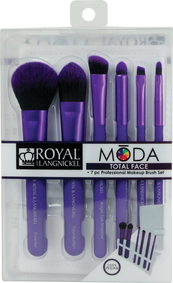 Moda Total Face Set with Case, Purple - Image 3