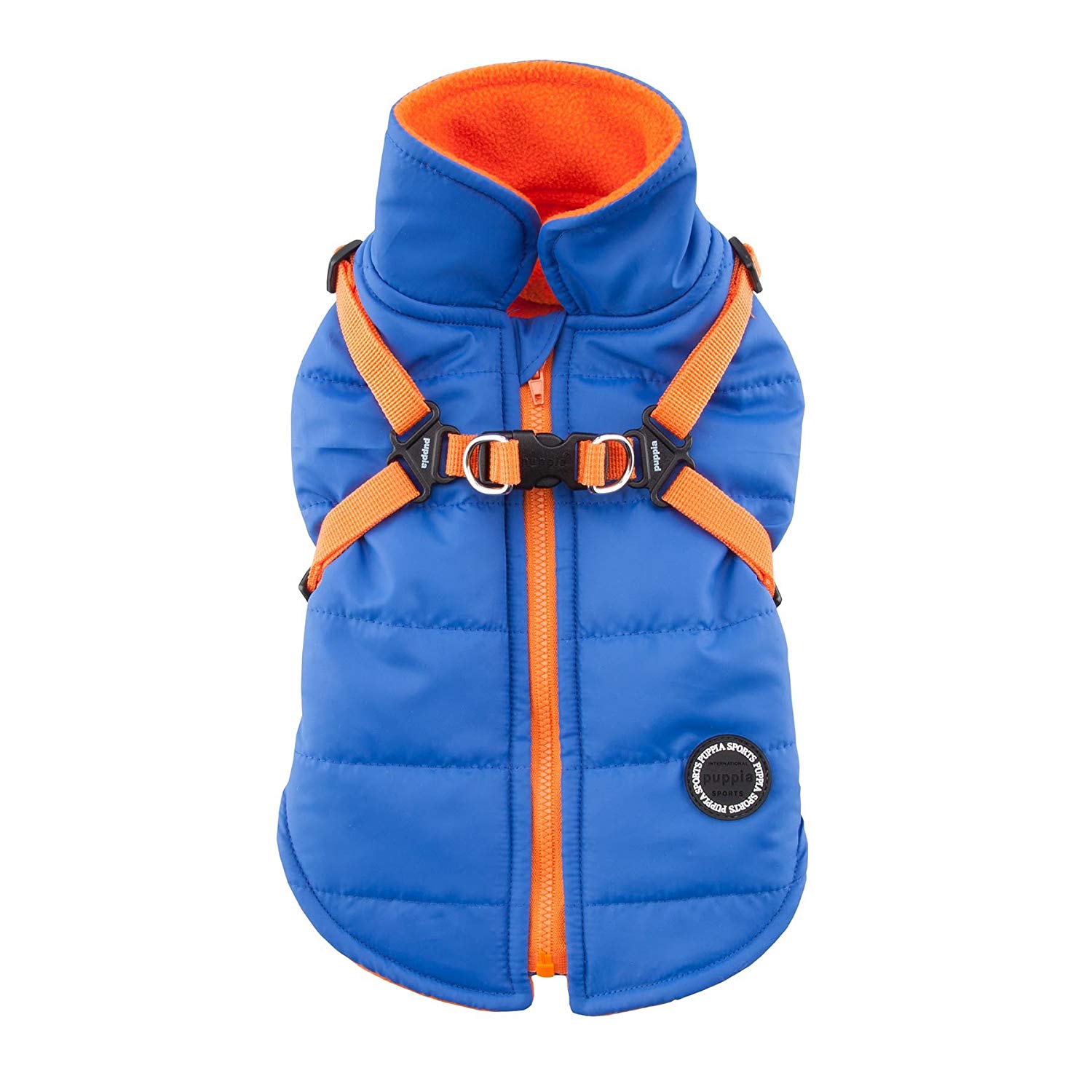 Puppia Authentic Mountaineer II Winter Vest - Small Royal Blue