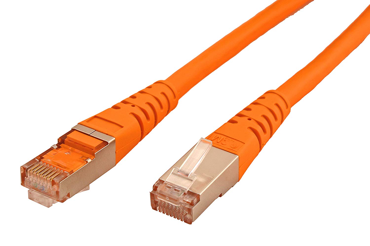 Roline 21151387 10 m S/FTP Cat 6 Ethernet Network LAN Cable with RJ45 Connector - Orange, Orange - orange - Image 2