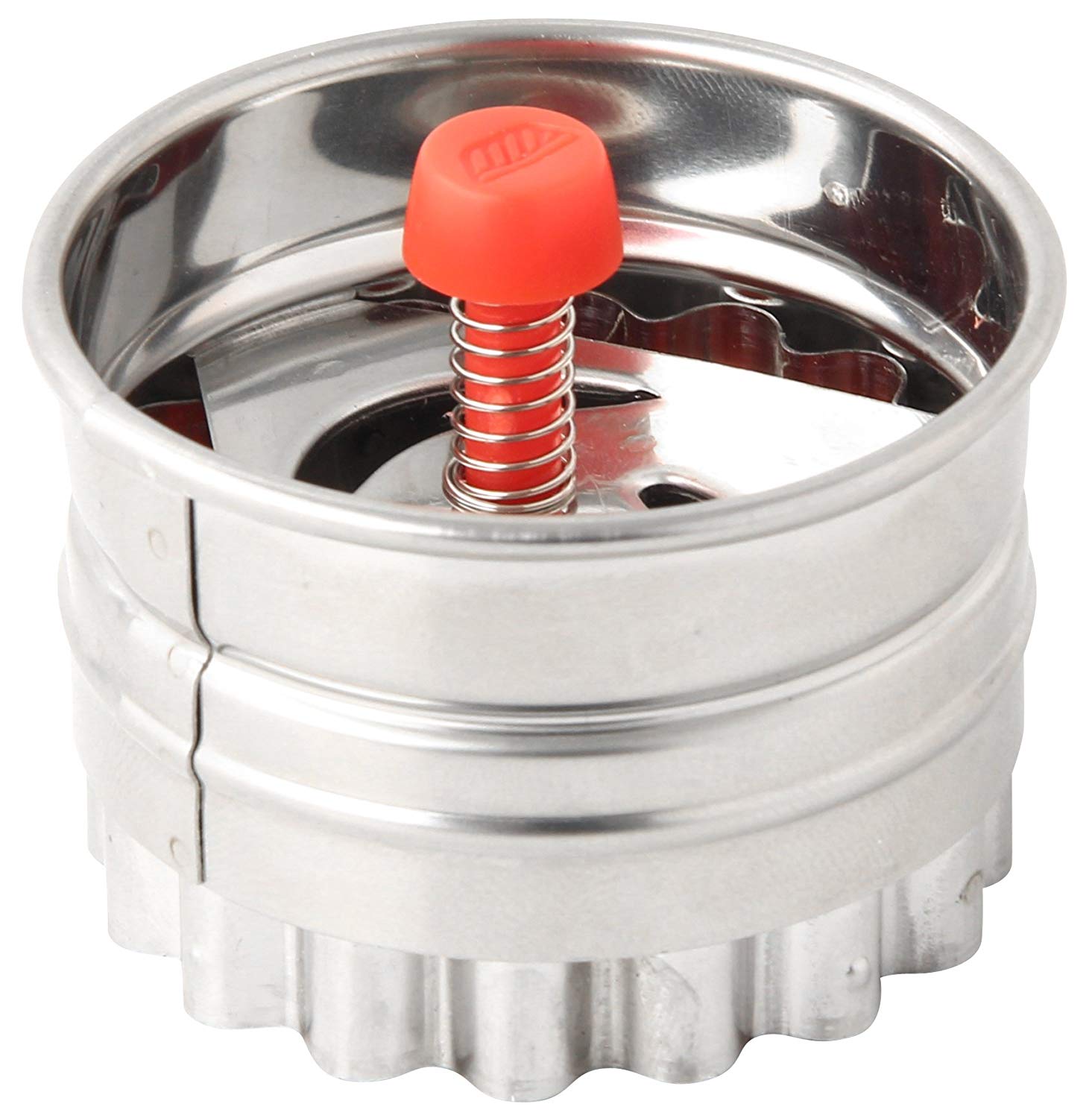 Dr.Oetker Linzer Cookie Cutter Smiley, Stainless Steel, Silver, 5 x 3.5 cm - Image 2