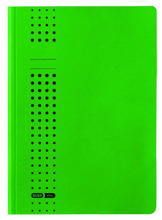 Elba 31477GN Portfolio File Chic Paper Board for 100 DIN A4 Pages Set of 25 320 g/m² Green