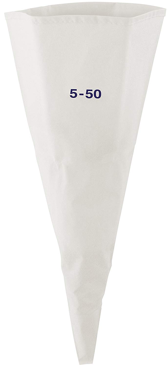 Fackelmann 21506 Piping Bag Washable Cotton and Polyurethane, sb-sac, White, 50 cm