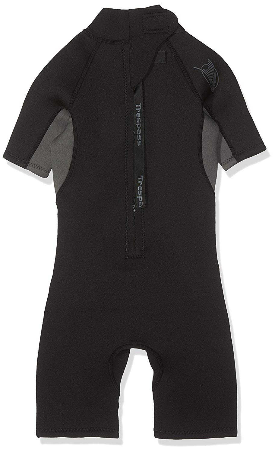 Trespass Boys Wetsuit Neoprene Swimming 3mm Short Length Claybourne, Black, Size 2/3 - Image 2