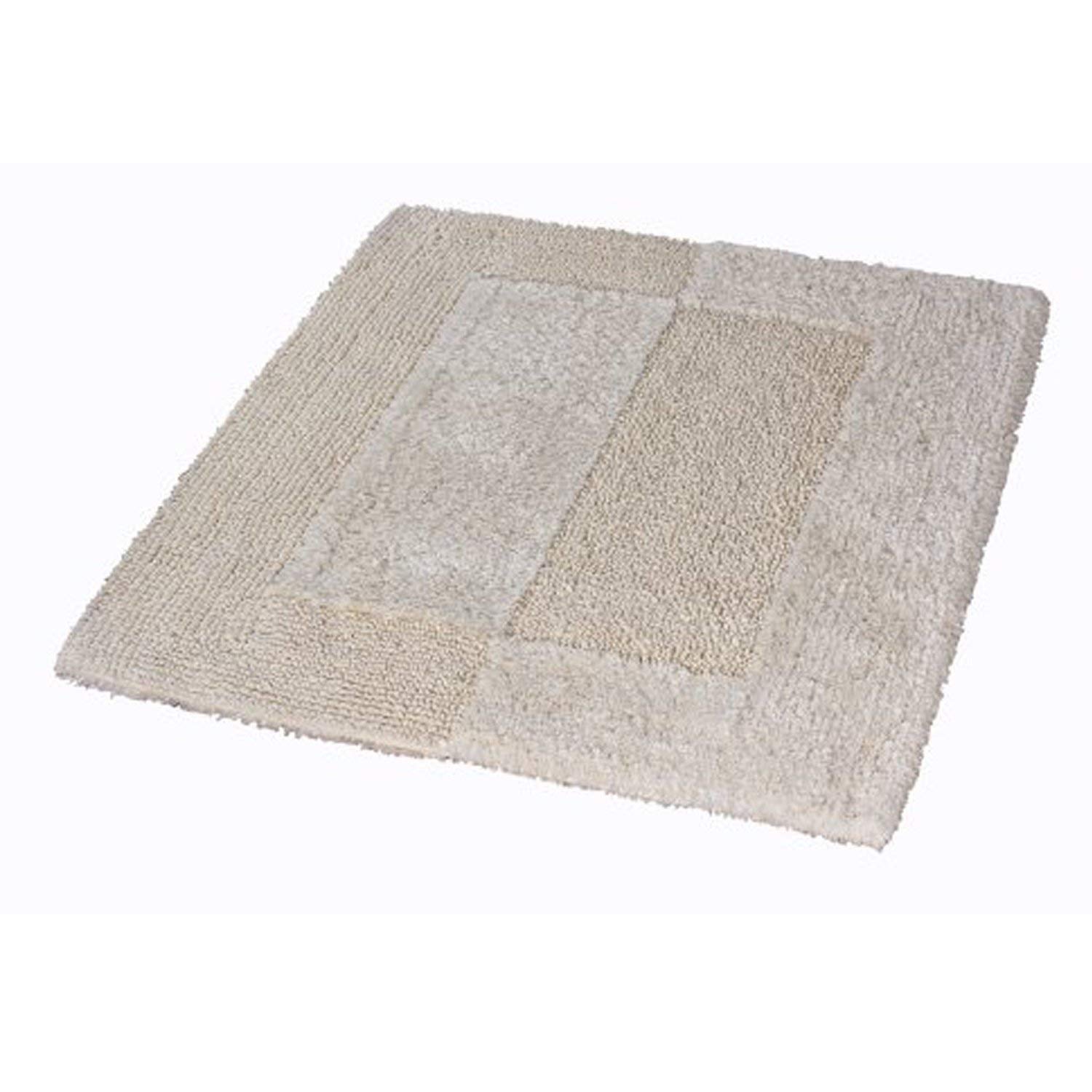 Kleine Wolke Havanna Cotton Bath Rug, Nature, 55 x 65 cm