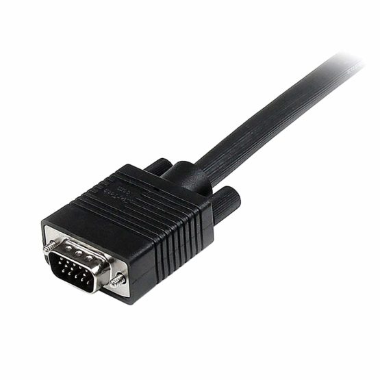 StarTech MXTMMHQ5M 5m Coax High Resolution Monitor VGA Video Cable - HD15 to HD15 M/M, Black - Image 2