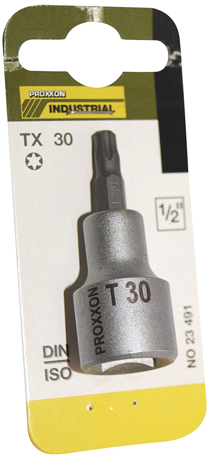 Proxxon 23491 TORX sockets 1/2" (12.5 mm), 55 mm, T 30