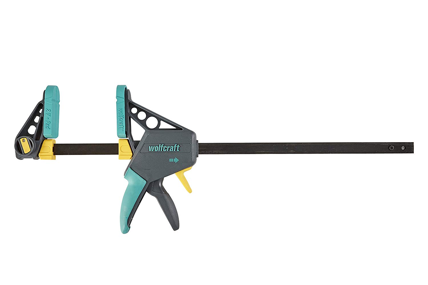 wolfcraft PRO L One-Hand Clamp, 450 mm