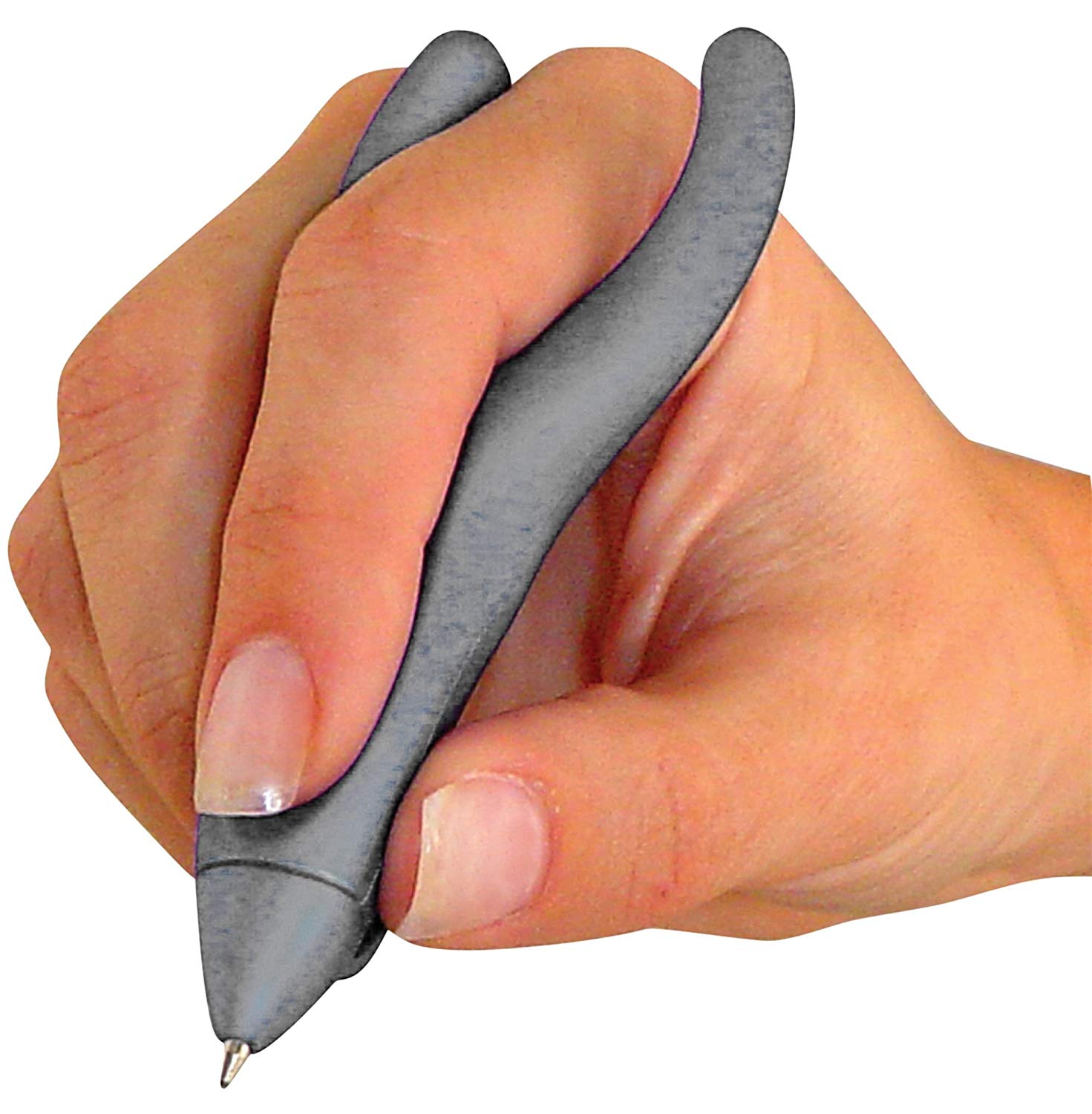 PenAgain Ergosof Pen - Silver, PA00022 - Image 3