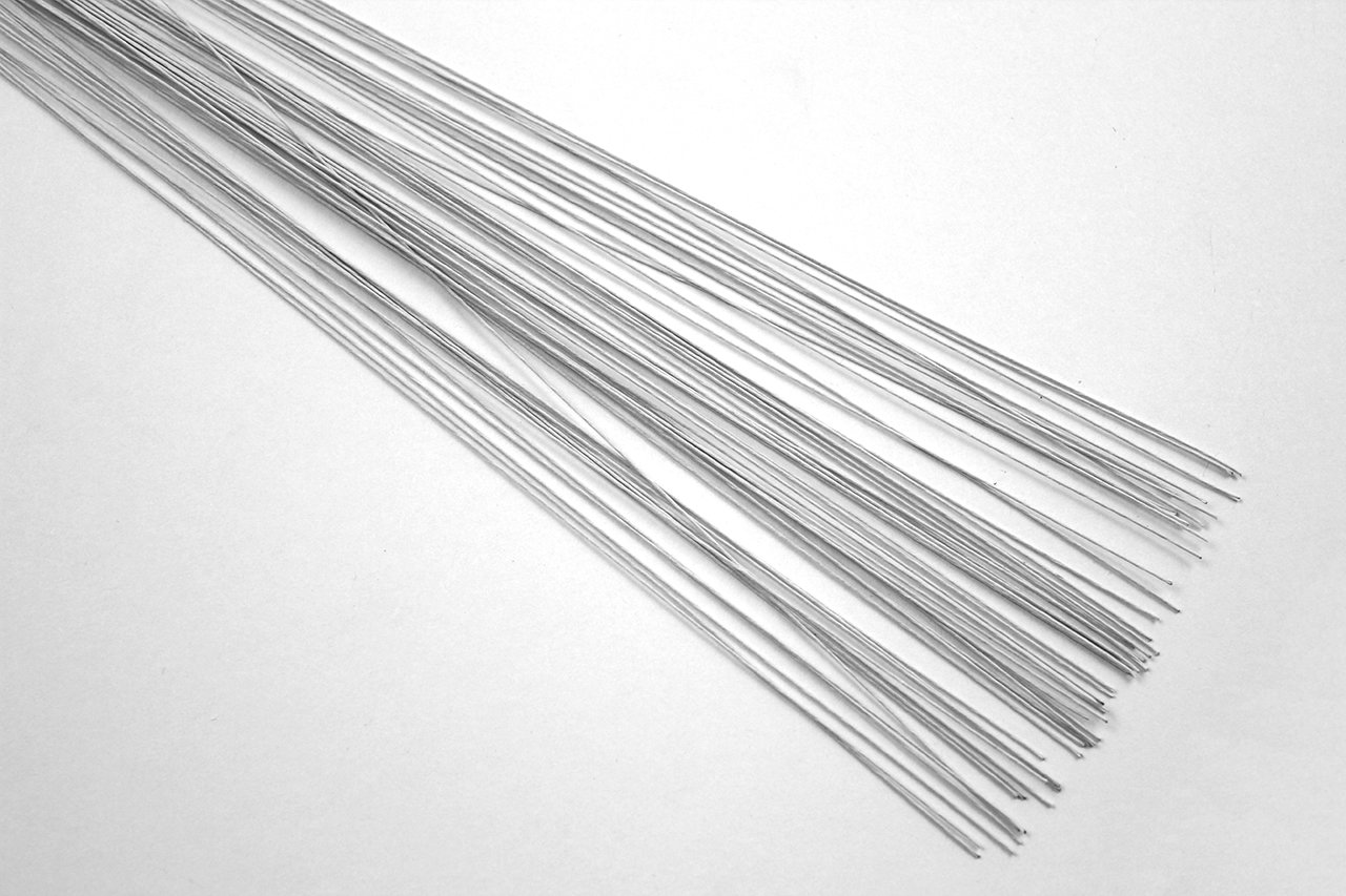 PME White Sugarcraft Floral Wires, 28 Gauge Pack of 50 - Image 3