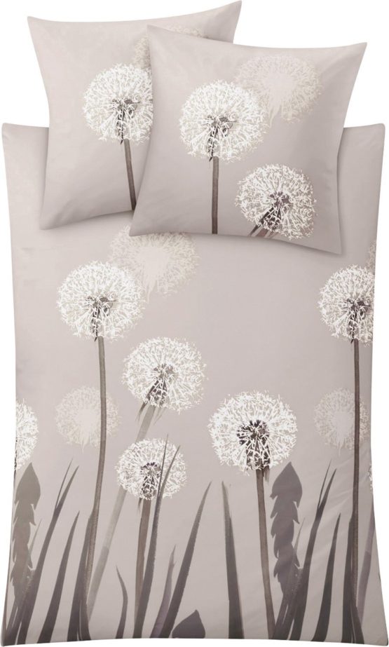 Kleine Wolke 6158271952 Belfiore Bed Sheet Set 135 x 200 CM/taupe