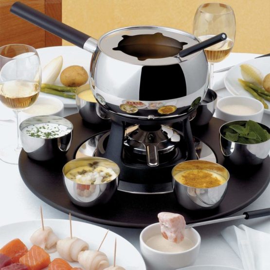 Alessi Mami Bourguignonne Fondue Set (SG55/200 B) - Image 2