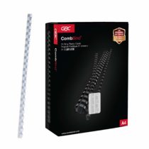 GBC Binding Combs Plastic 21 Ring 450 Sheets A4 51mm White Ref 4028207 [Pack of 50]