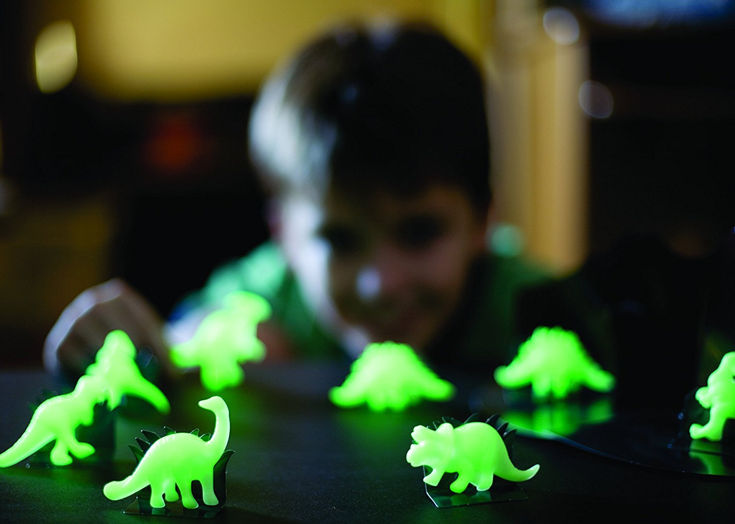 4M Glow in the Dark 3D Dinosaurs,Yellow - Image 3