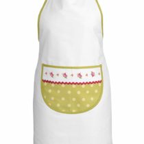 Premier Housewares Kitchen Apron, Pockets, Cotton, Multi-Coloured - Cottage