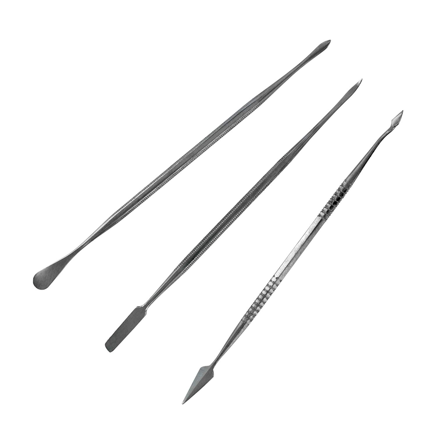 Modelcraft Stainless Steel Carvers, Silver