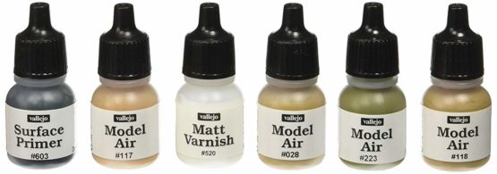 Vallejo Model Color Armour Colour Set - AFV German Afrika Korps 1942/44