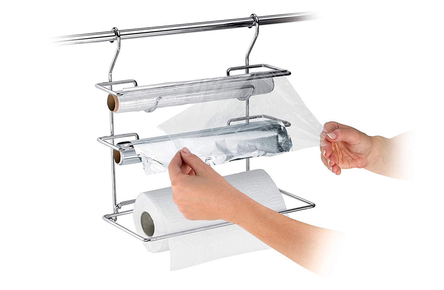 Tescoma Dispenser 3 Places cm 33 Monti, Assorted, 33 x 10.3 x 33.5 cm - Image 4