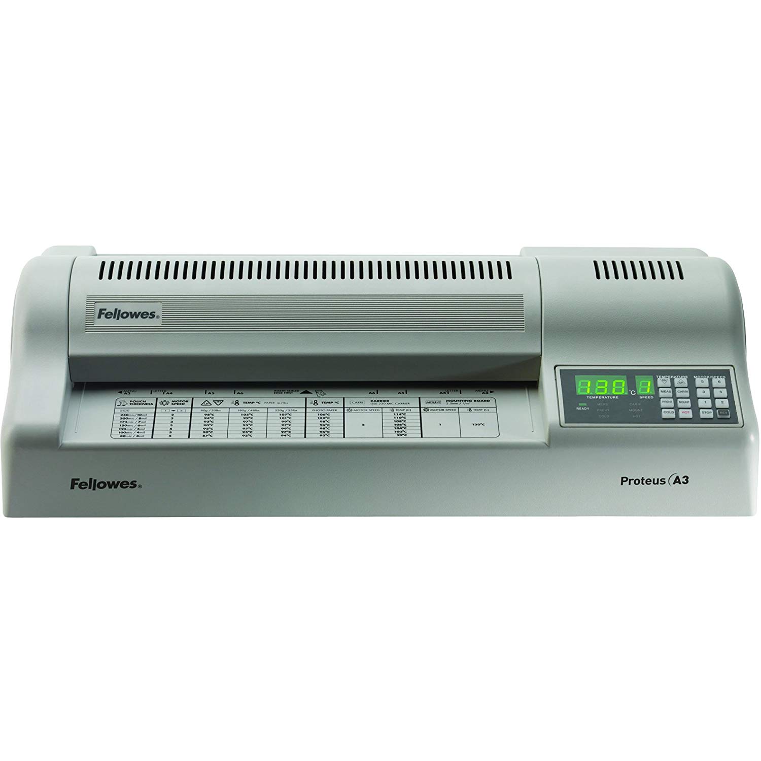 Fellowes Proteus A3 Heavy Duty High Volume Laminator, Grey, 5709001 - Image 2