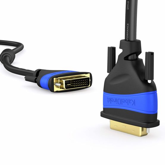 KabelDirekt – 1.5m Dual-Link DVI Cable (DVI-D 24+1, 1080p Full HD 3D) TOP Series - Image 4