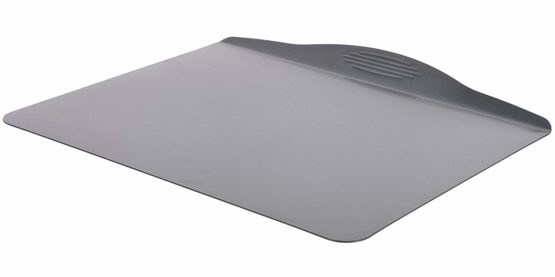 DE BUYER Cookies and Macaroon Insulated Oven Tray, Steel, Grey, 34.01 x 26.01 x 0.41 cm
