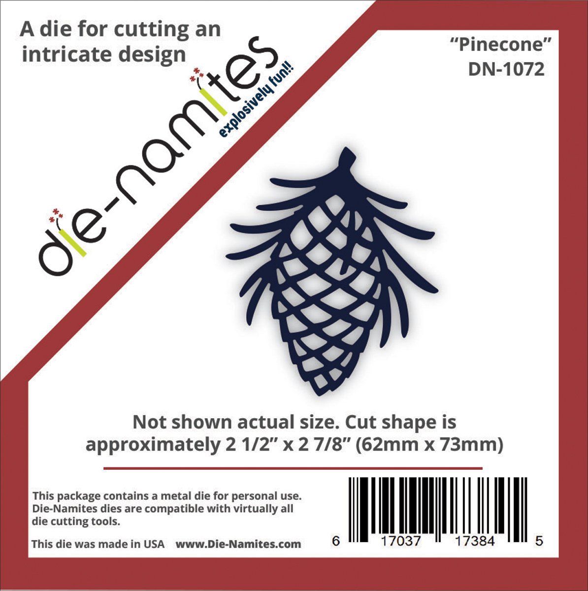 Die-Namites Pinecone Cutting Die